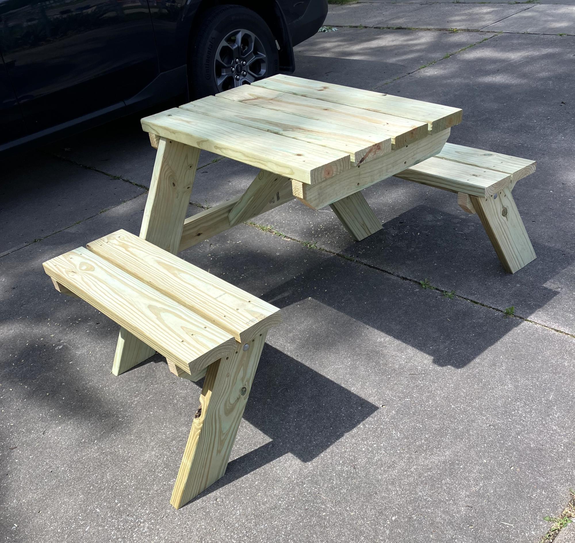 Two Person Picnic Table Ana White
